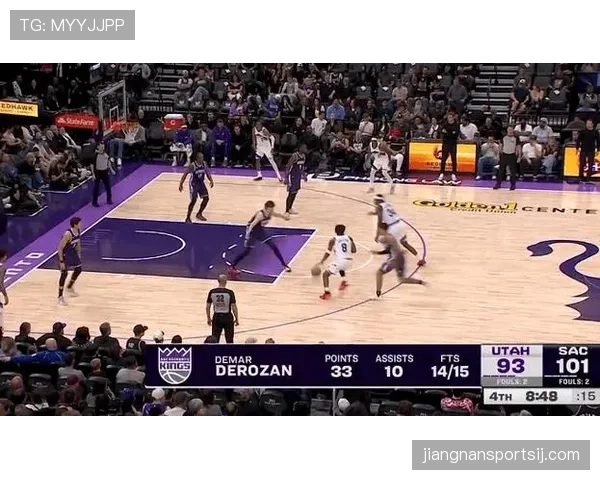 德罗赞通过高效中距离投篮拉开球队进攻差距