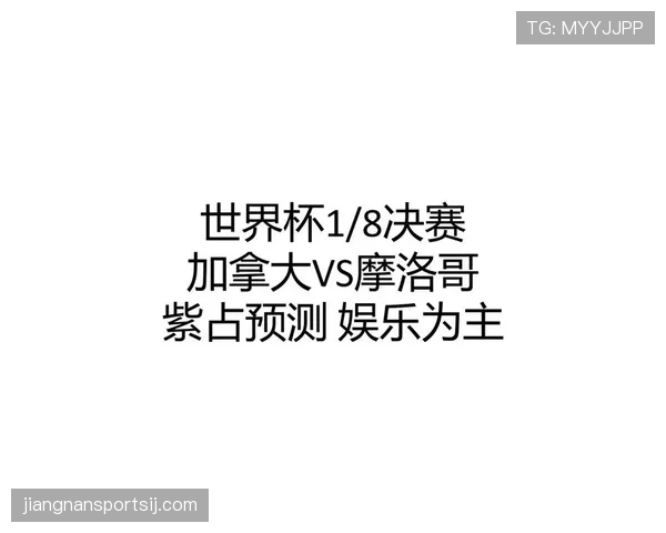 2026世界杯淘汰赛：摩洛哥晋级八强，加拿大无缘下一轮
